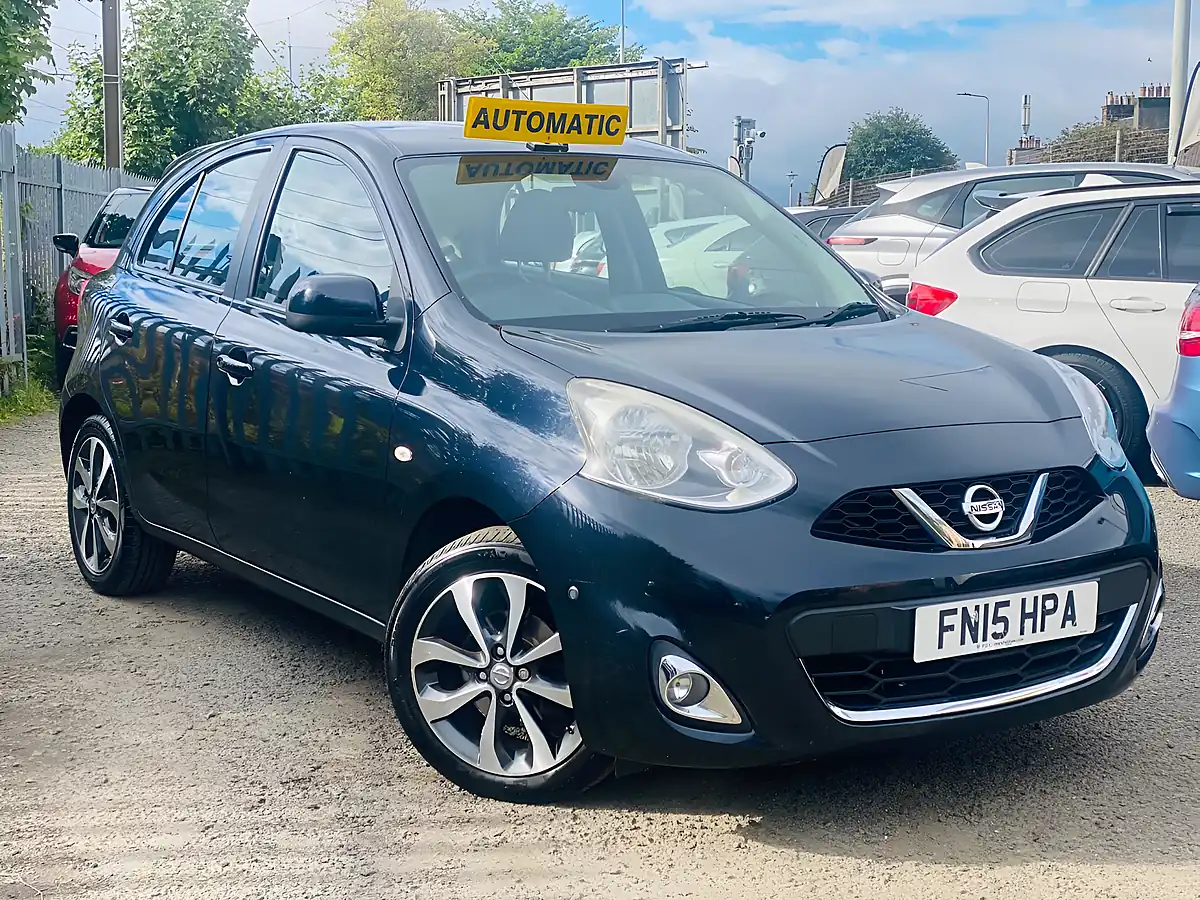 Used 2015 Nissan Micra Tekna Black - Front View