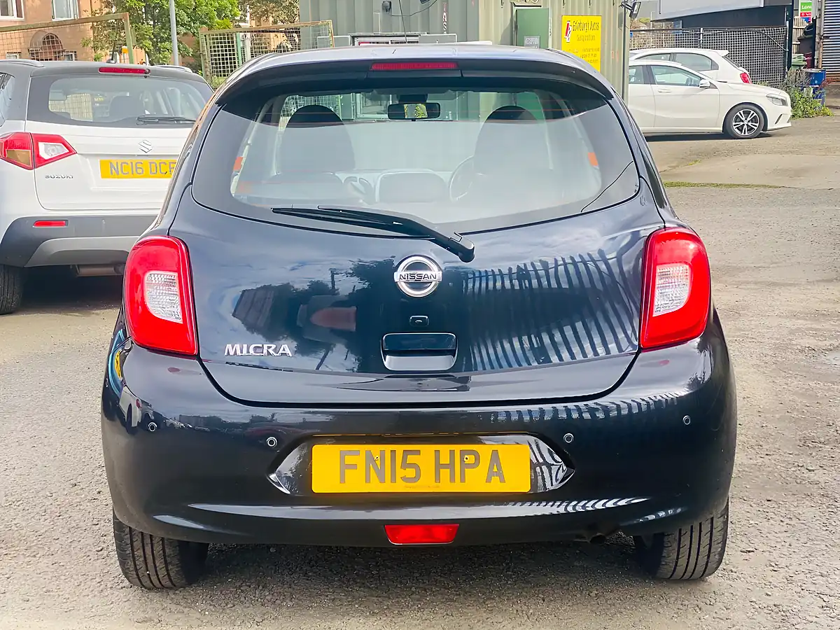 Used 2015 Nissan Micra Tekna Black - Interior and Exterior details 9