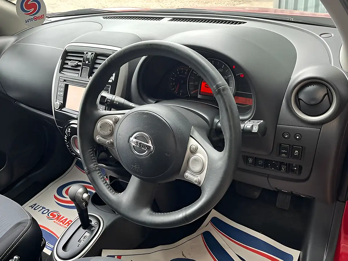 Used 2015 Nissan Micra Tekna Shiraz Red - Interior and Exterior details 13