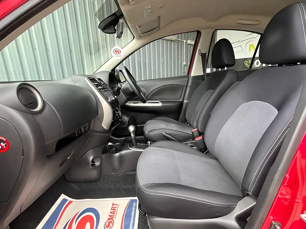 Used 2015 Nissan Micra Tekna Shiraz Red - Interior and Exterior details 14