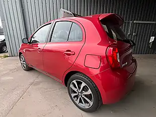 Used 2015 Nissan Micra Tekna Shiraz Red - Interior and Exterior details 6