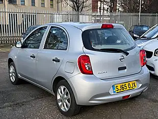 Used 2015 Nissan Micra Vibe Silver - Interior and Exterior details 4