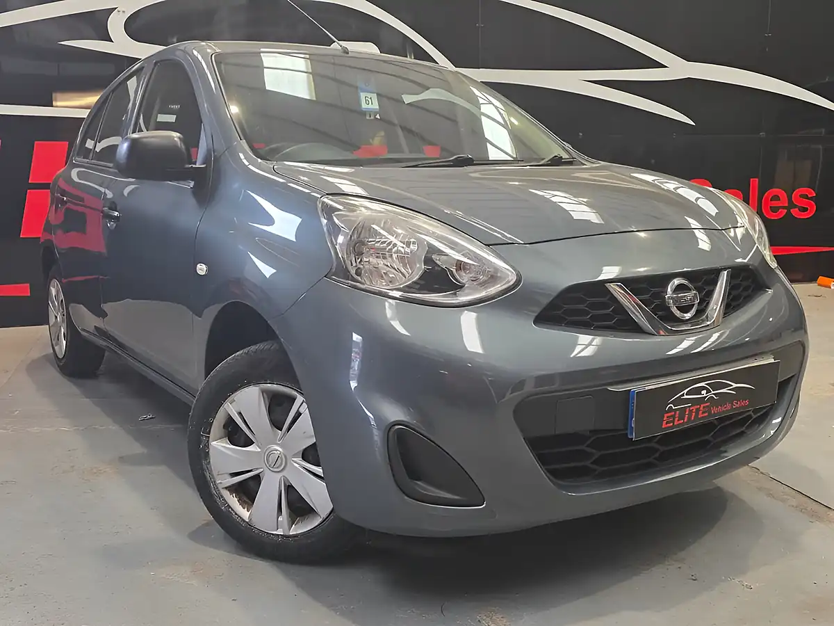 Used 2015 Nissan Micra Visia Grey - Front View