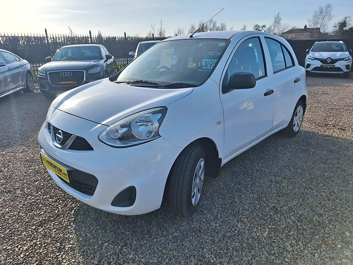 Used 2015 Nissan Micra Visia White - Interior and Exterior details 12