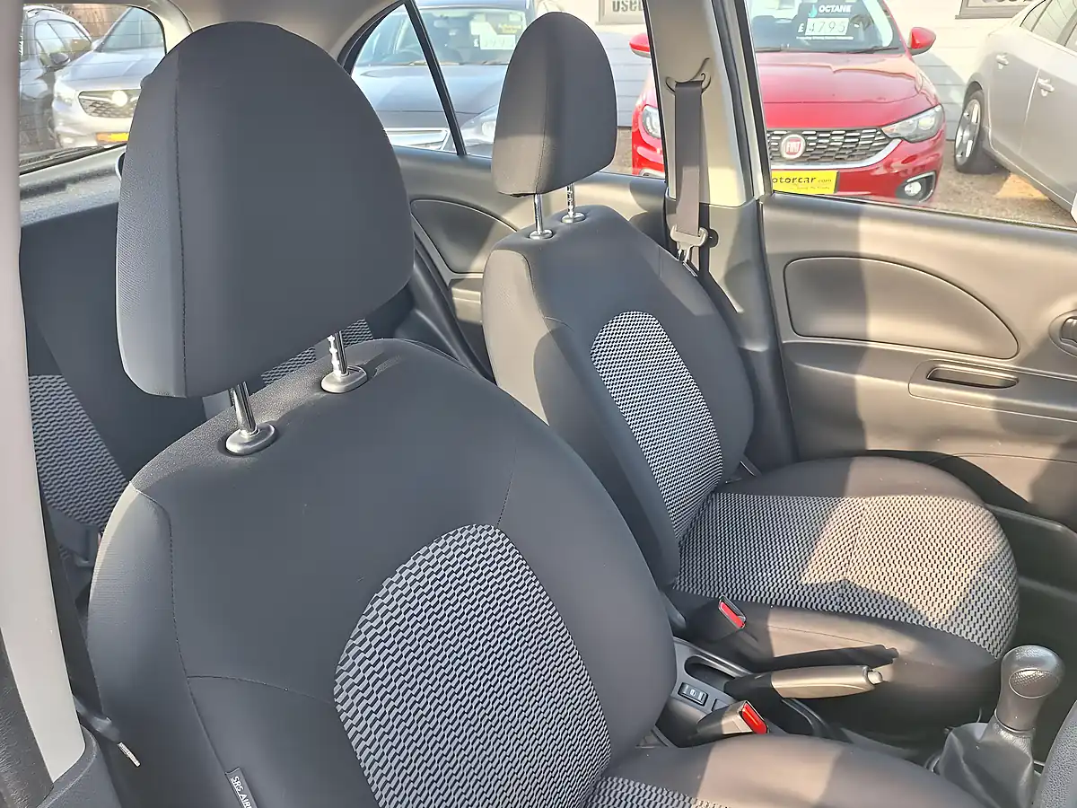 Used 2015 Nissan Micra Visia White - Interior and Exterior details 13