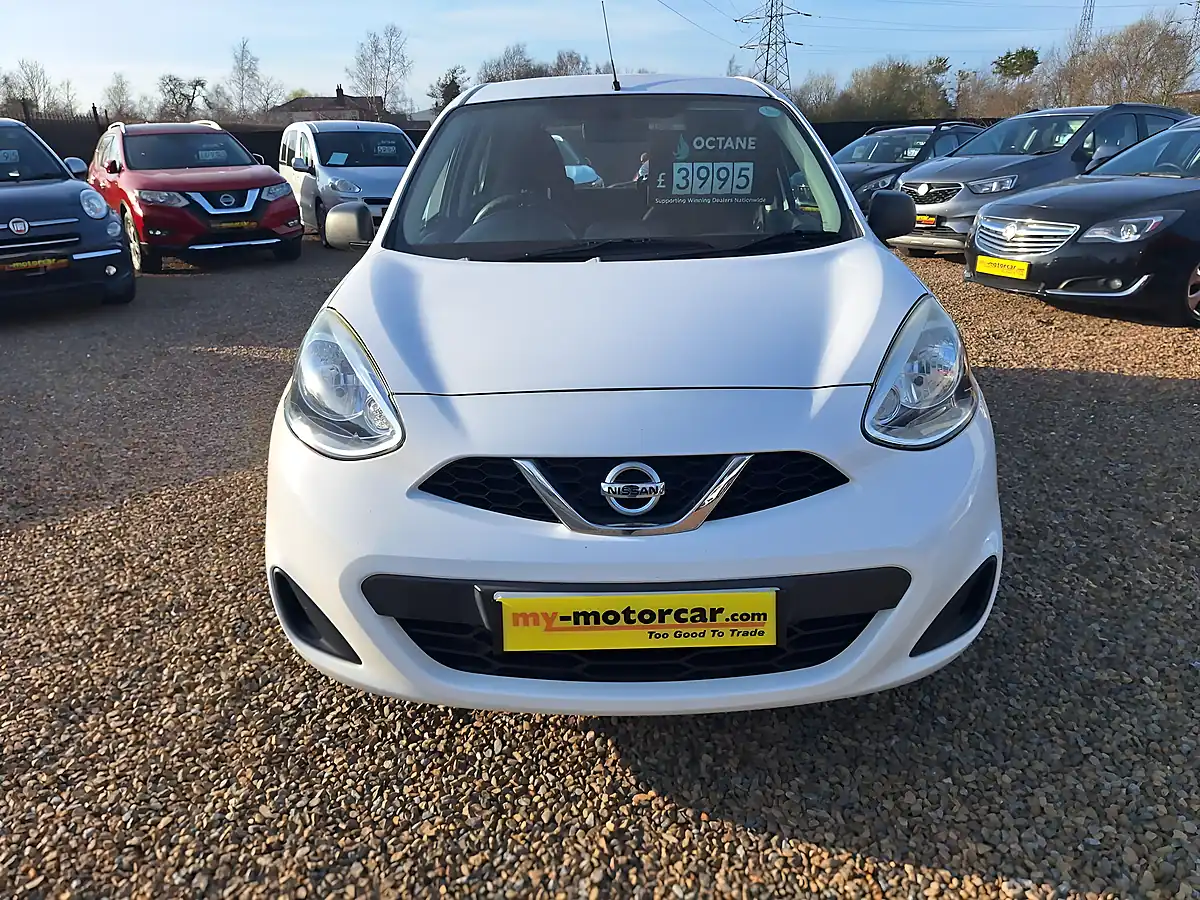 Used 2015 Nissan Micra Visia White - Interior and Exterior details 7