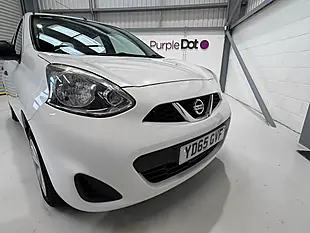 Used 2015 Nissan Micra Visia White - Interior and Exterior details 2