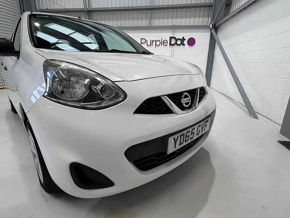 Used 2015 Nissan Micra Visia White - Interior and Exterior details 2