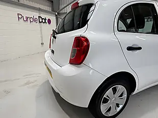Used 2015 Nissan Micra Visia White - Interior and Exterior details 5