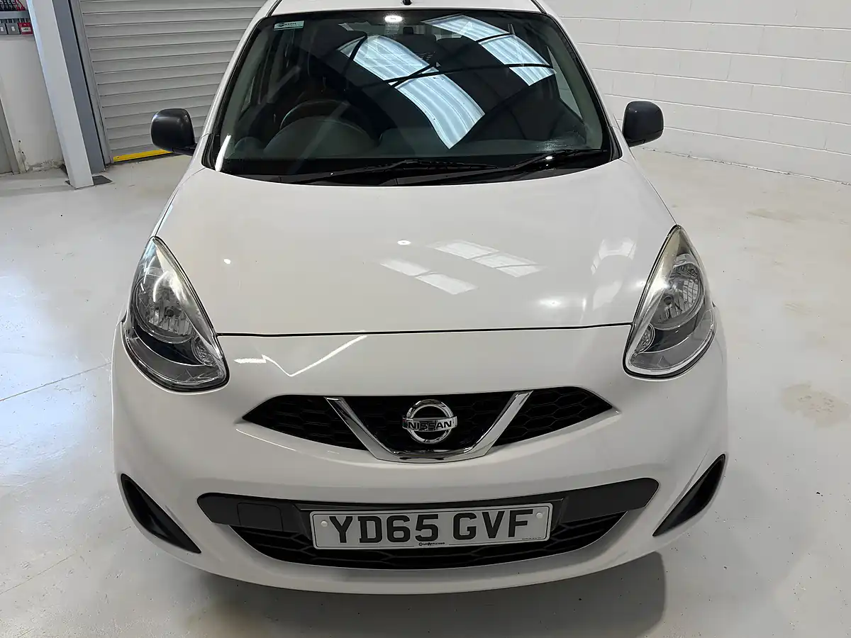 Used 2015 Nissan Micra Visia White - Interior and Exterior details 8