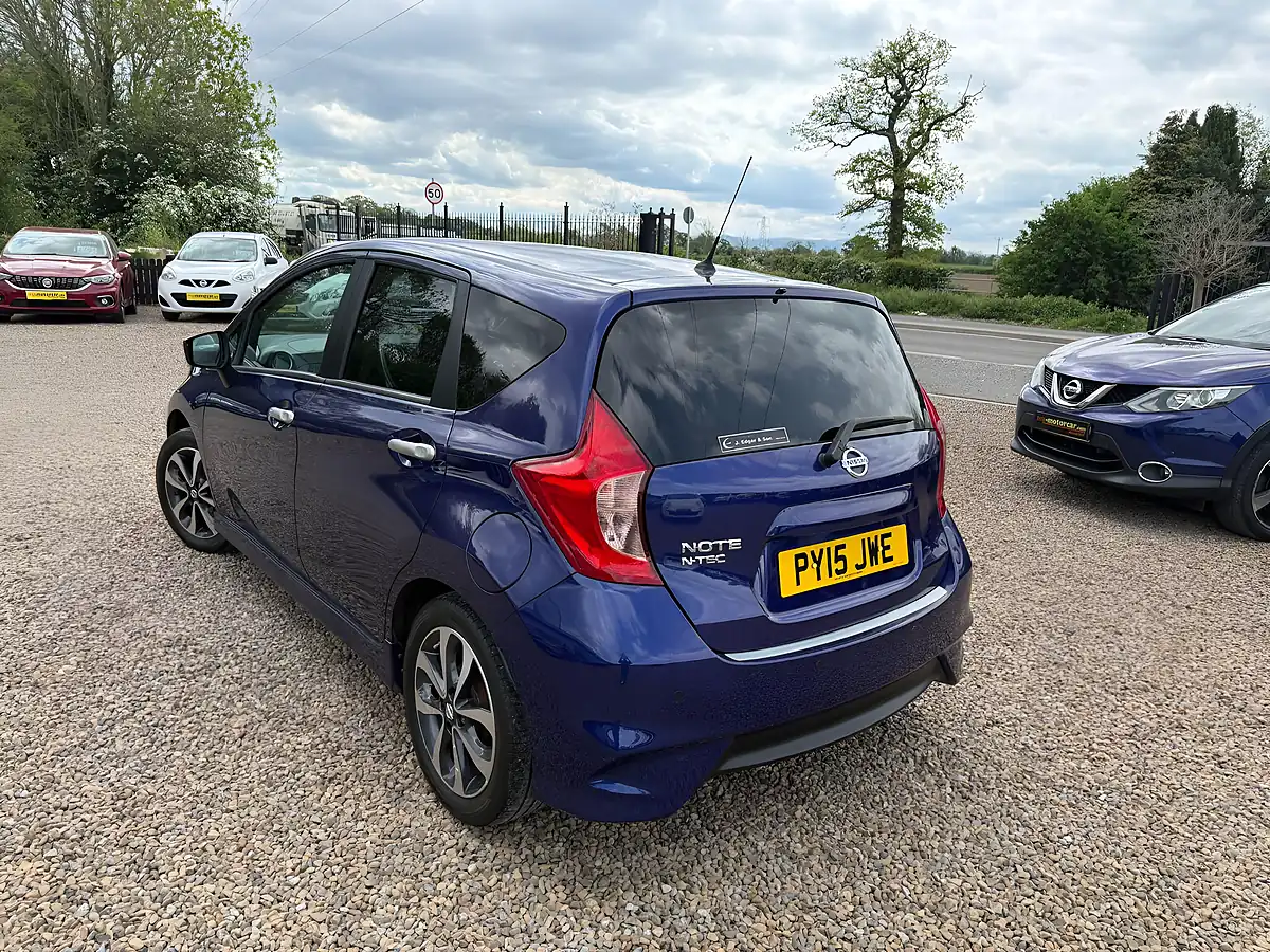 Used 2015 Nissan Note N-Tec Blue - Interior and Exterior details 10