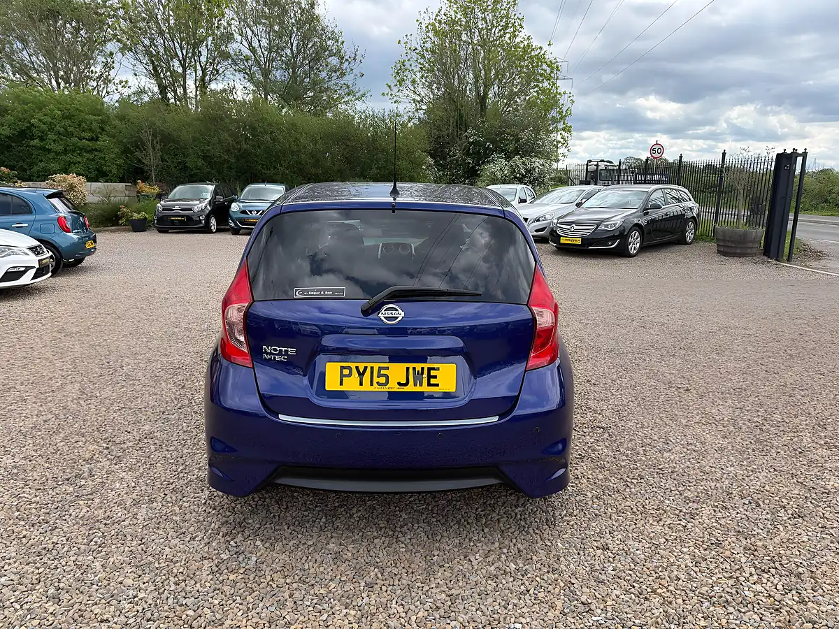Used 2015 Nissan Note N-Tec Blue - Interior and Exterior details 9
