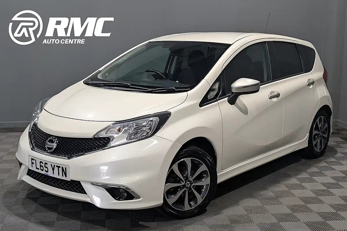 Used 2015 Nissan Note N-Tec White - Front View