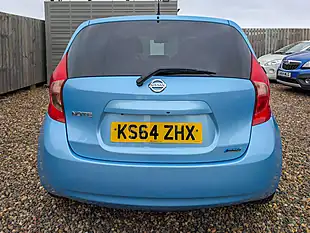 Used 2015 Nissan Note Tekna Blue - Interior and Exterior details 10