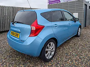 Used 2015 Nissan Note Tekna Blue - Interior and Exterior details 12