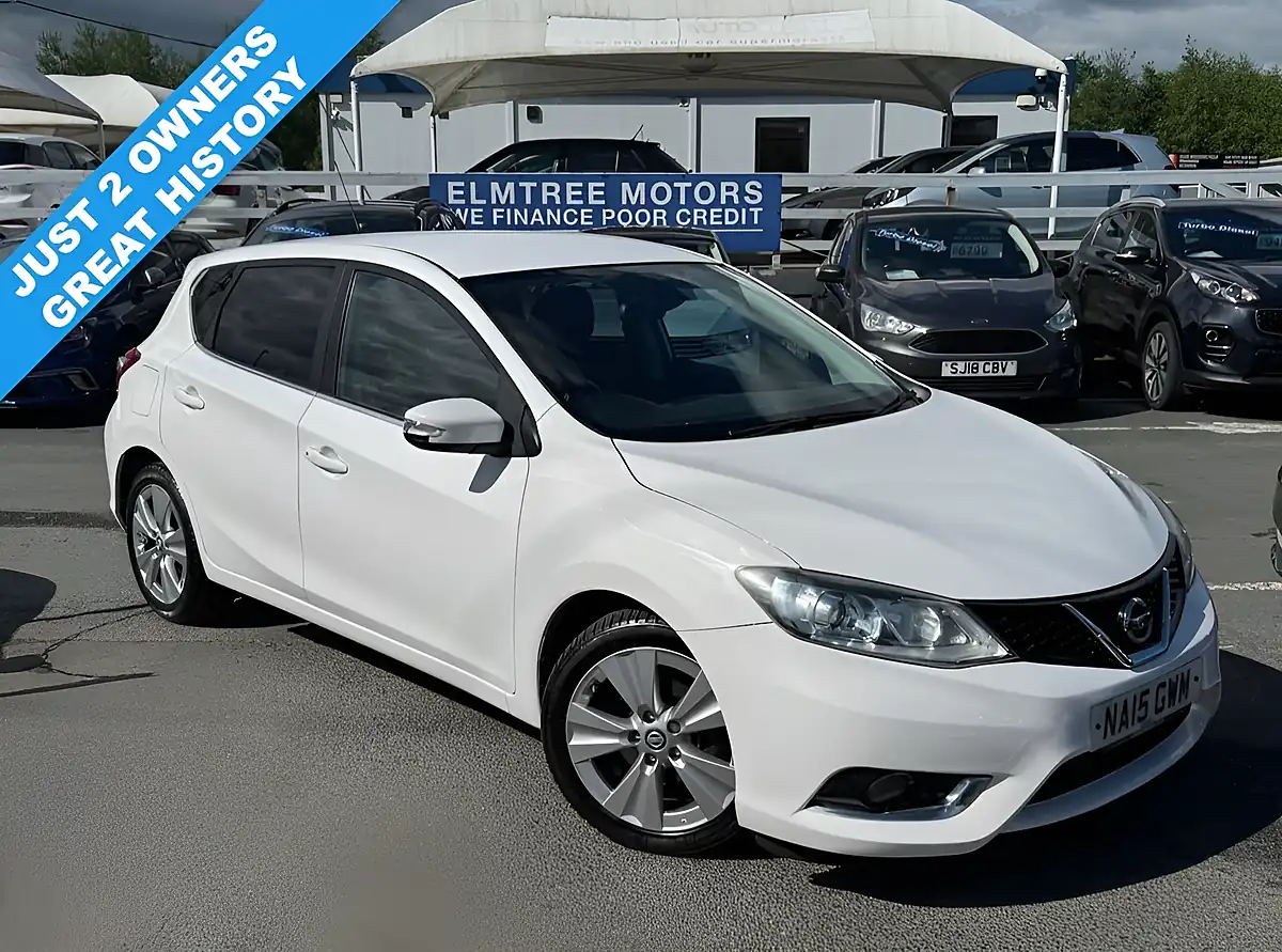 Used 2015 Nissan Pulsar N-Tec White - Front View