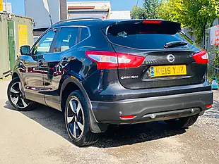 Used 2015 Nissan Qashqai N-Tec+ Black - Interior and Exterior details 9