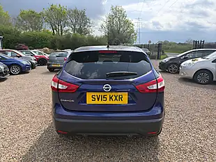 Used 2015 Nissan Qashqai N-Tec Blue - Interior and Exterior details 13