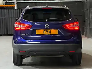 Used 2015 Nissan Qashqai N-Tec+ Blue - Interior and Exterior details 8
