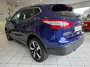 Used 2015 Nissan Qashqai N-Tec+ Blue - Interior and Exterior details 3
