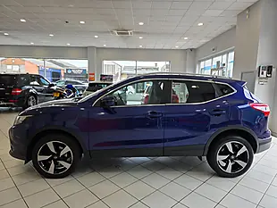 Used 2015 Nissan Qashqai N-Tec+ Blue - Interior and Exterior details 4