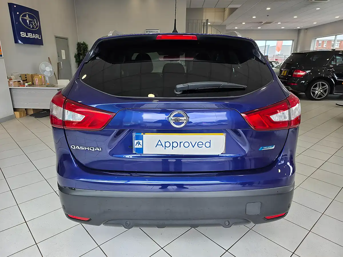 Used 2015 Nissan Qashqai N-Tec+ Blue - Interior and Exterior details 5
