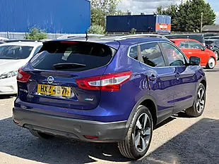 Used 2015 Nissan Qashqai N-Tec+ Blue - Interior and Exterior details 7