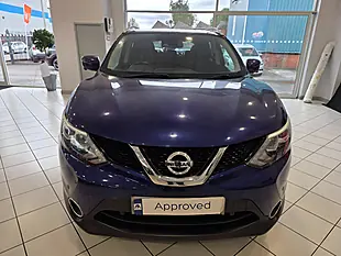 Used 2015 Nissan Qashqai N-Tec+ Blue - Interior and Exterior details 2