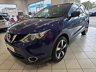 Used 2015 Nissan Qashqai N-Tec+ Blue - Interior and Exterior details 3