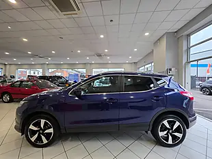 Used 2015 Nissan Qashqai N-Tec+ Blue - Interior and Exterior details 6