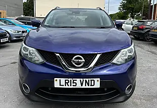 Used 2015 Nissan Qashqai N-Tec+ Blue - Interior and Exterior details 2