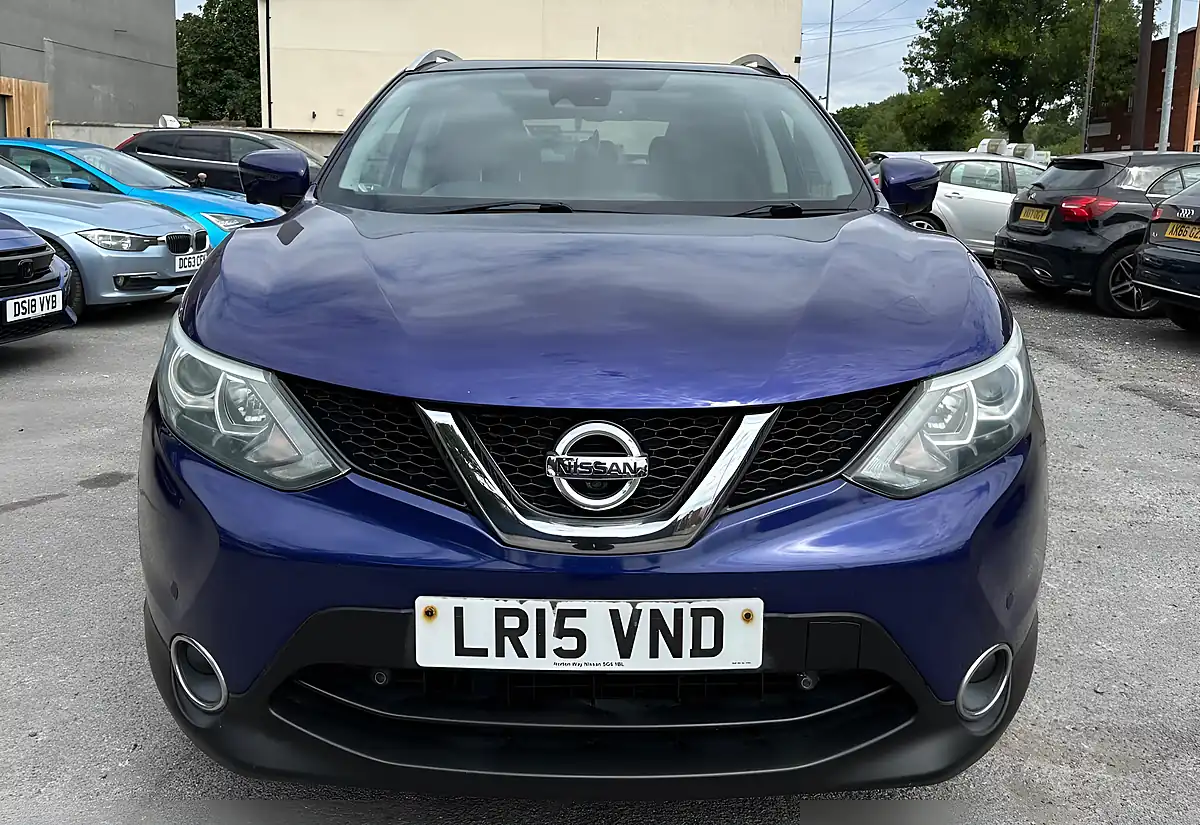 Used 2015 Nissan Qashqai N-Tec+ Blue - Interior and Exterior details 2