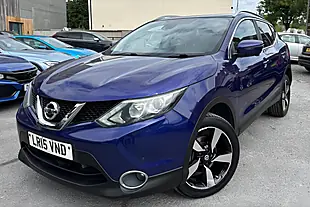 Used 2015 Nissan Qashqai N-Tec+ Blue - Interior and Exterior details 3
