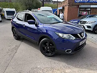 Used 2015 Nissan Qashqai N-Tec+ Blue - Interior and Exterior details 5