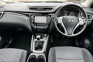 Used 2015 Nissan Qashqai N-Tec+ Pearl Black - Interior and Exterior details 11