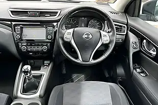 Used 2015 Nissan Qashqai N-Tec+ Pearl Black - Interior and Exterior details 12