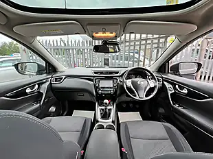 Used 2015 Nissan Qashqai N-Tec Plus Black - Interior and Exterior details 12