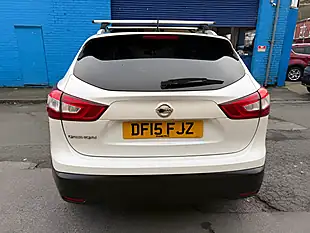 Used 2015 Nissan Qashqai N-Tec+ White - Interior and Exterior details 12