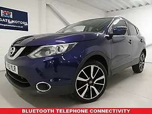Used 2015 Nissan Qashqai Tekna Blue - Interior and Exterior details 2