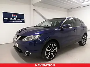 Used 2015 Nissan Qashqai Tekna Blue - Interior and Exterior details 3