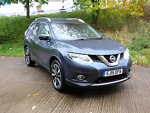 Used 2015 Nissan X-Trail Tekna Blue - Interior and Exterior details 4