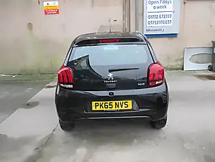 Used 2015 Peugeot 108 Active Black - Interior and Exterior details 4
