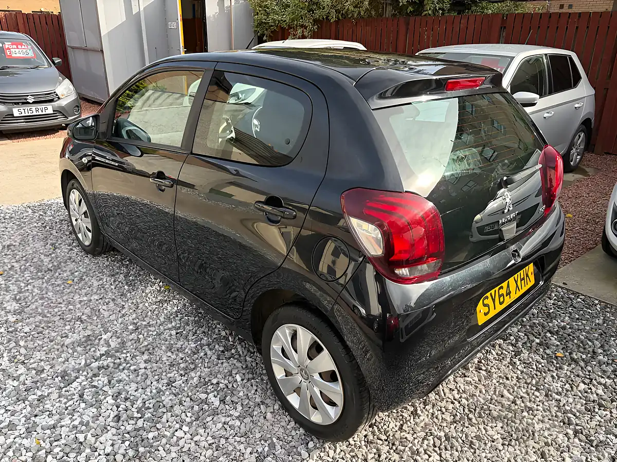 Used 2015 Peugeot 108 Active Black - Interior and Exterior details 12