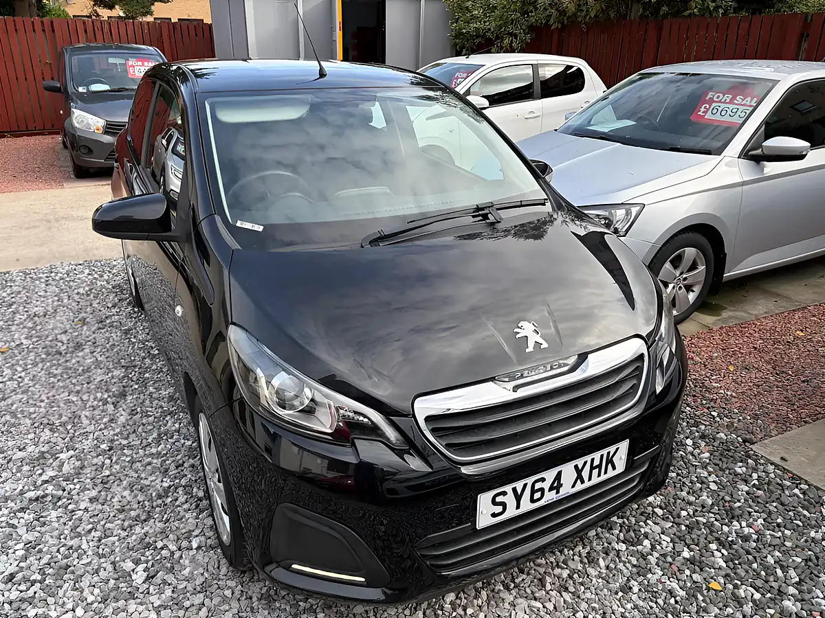 Used 2015 Peugeot 108 Active Black - Interior and Exterior details 8