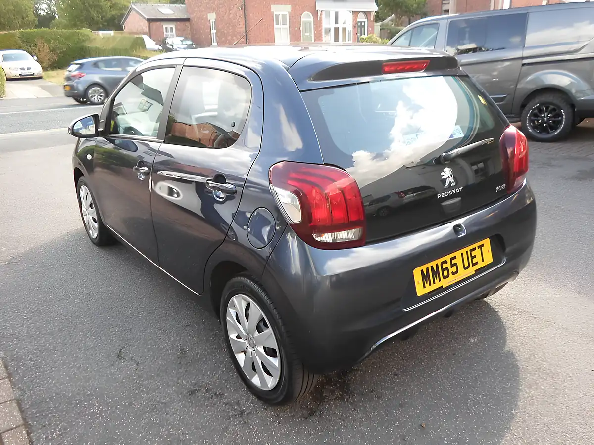 Used 2015 Peugeot 108 Active Electric Blue - Interior and Exterior details 2
