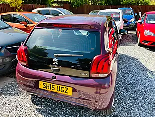Used 2015 Peugeot 108 Active Purple - Interior and Exterior details 18
