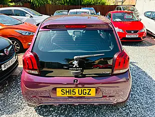 Used 2015 Peugeot 108 Active Purple - Interior and Exterior details 4