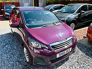 Used 2015 Peugeot 108 Active Purple - Interior and Exterior details 5