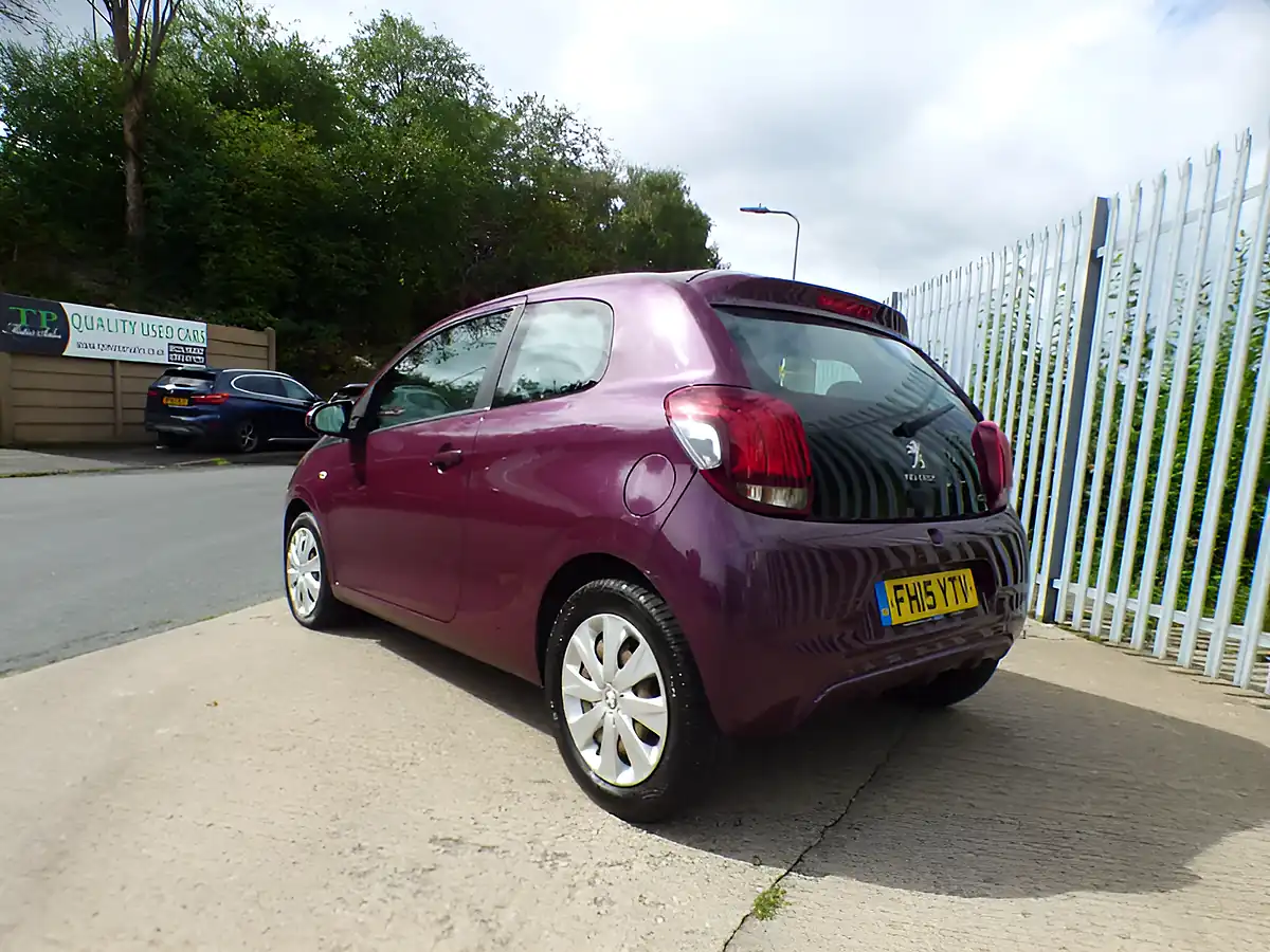 Used 2015 Peugeot 108 Active Purple - Interior and Exterior details 11