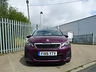 Used 2015 Peugeot 108 Active Purple - Interior and Exterior details 4